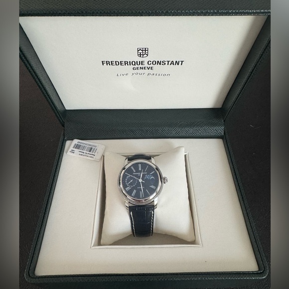 FRÉDÉRIQUE CONSTANT GENEVE MENS WATCH  (NWT) - Picture 3 of 8